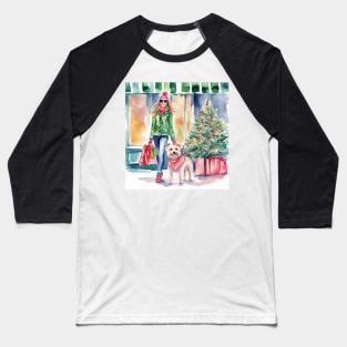 Christmas shopping with best friend Baseball T-Shirt